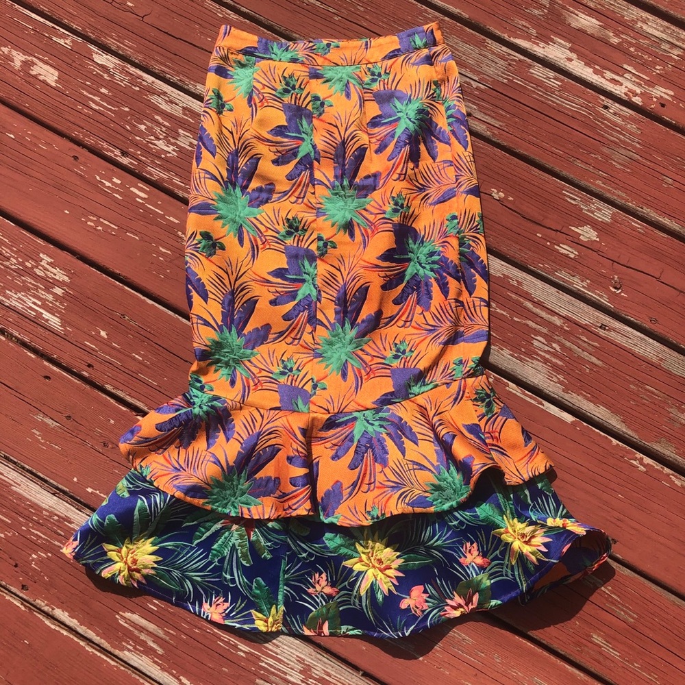 ASOS DESIGN Tropical Skirt